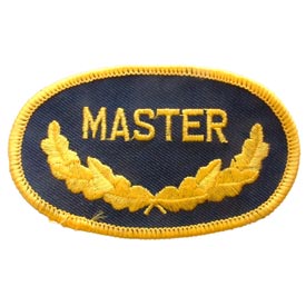 MASTER OVAL PATCH  