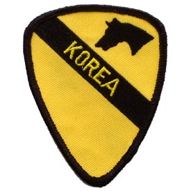 KOREA 1ST CAVALRY PATCH  