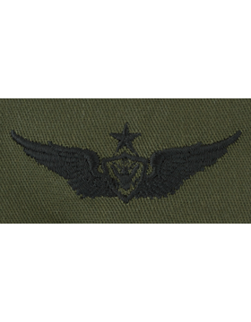 Army Badge: Senior Aircraft Crewman - Subdued Sew On  
