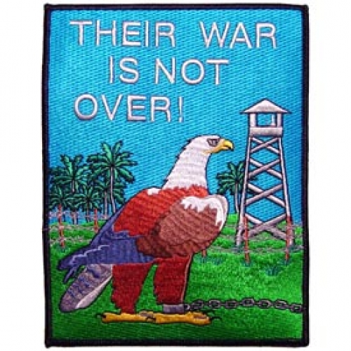 THEIR WAR IS NOT OVER 7" PATCH  