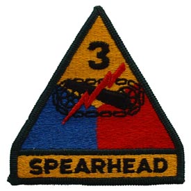3RD ARMORED DIVISION PATCH  