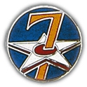 7TH AIR FORCE PIN  