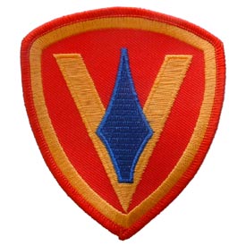 5TH MARINE DIVISION   PATCH  