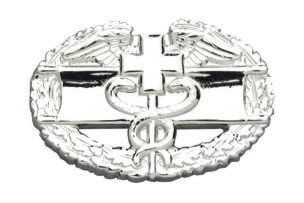 Army Badge: Combat Medical First Award - No Shine  