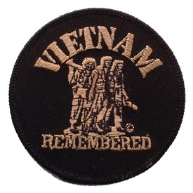 VIETNAM REMEMBERED PATCH  
