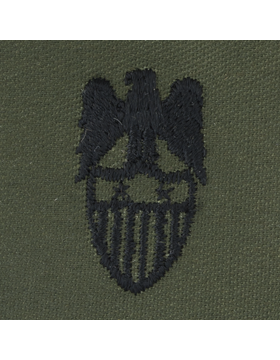 Army Officer Branch Insignia: Aide To Major General - Subdued Sew On