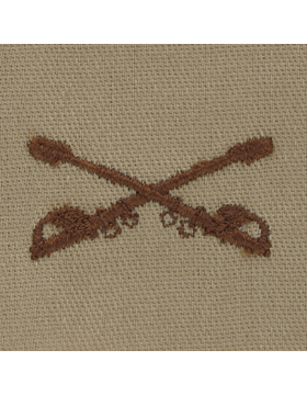 Army Officer Branch Insignia: Cavalry - Desert Sew On     