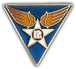 12TH AIR FORCE PIN  