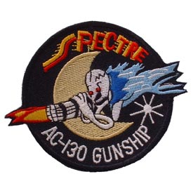 USAF SPECRE AC-130 GUNSHIP PATCH  
