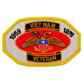 VIETNAM VET 1959-1975 PATCH  