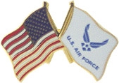 USA/USAF FLAG (NEW) PIN  