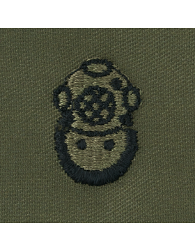 Army Badge: Diver Second Class - Subdued Sew On  