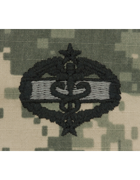 Army Badge: Combat Medical Third Award - ACU Sew On (Pair)