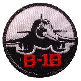 USAF B-1B BOMBER PATCH  