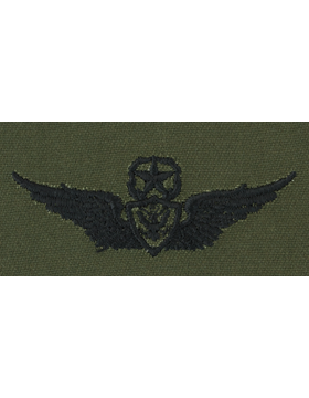 Army Badge: Master Aircraft Crewman - Subdued Sew On    