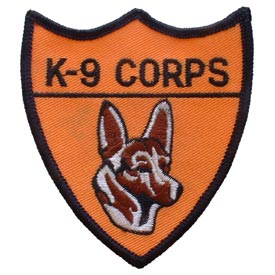K-9 CORPS PATCH  