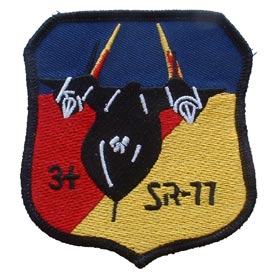 USAF SR-71 SHIELD PATCH  