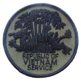 REPUBLIC OF VIETNAM SERVICE SUBDUED PATCH  
