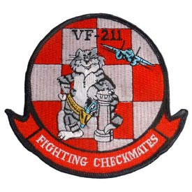 USN TOM CAT CHECKMATE PATCH  
