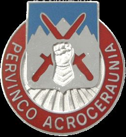 10 MOUNTAIN DIV SPC TRPS BN (PERVINCO ACROCERAUNIA)   