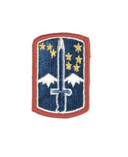 Army Patch Full Color: 172nd Infantry Brigade   