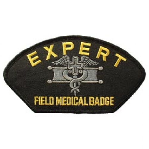 ARMY EXPERT MEDIC HAT PATCH  