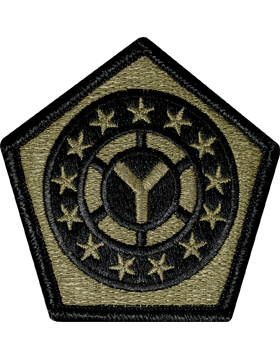 OCP Unit Patch: 108th Sustainment Brigade - With Fastener