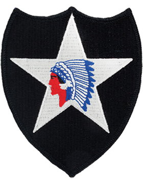 Army Patch Full Color: 2nd Infantry Division    