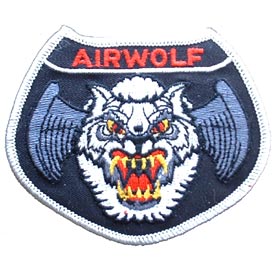 USAF AIRWOLF PATCH  