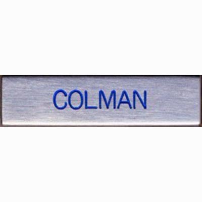 Metal Name Tag     