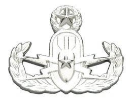  Army Badge: Master Explosive Ordnance Disposal - No Shine  