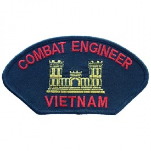 COMBAT ENGINEERS VIETNAM HAT PATCH  