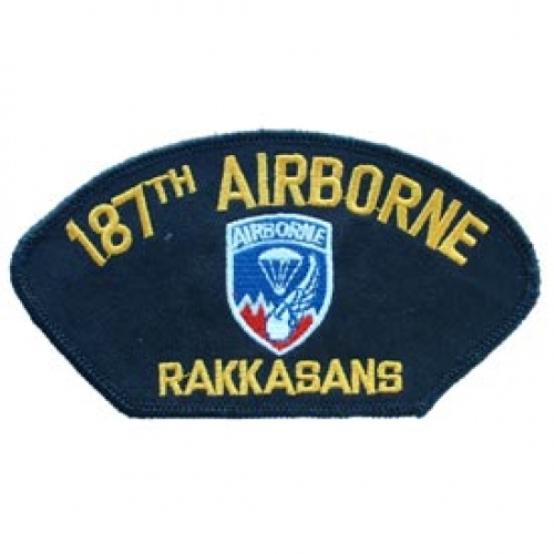 187TH AIRBORNE HAT PATCH  