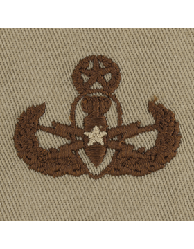 Army Badge: Master Explosive Ordnance Disposal - Desert Sew On