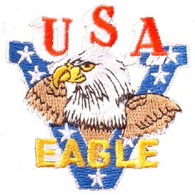 US EAGLE VICTORY PATCH  