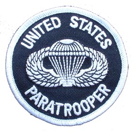 ARMY PARATROOPER LOGO PATCH  