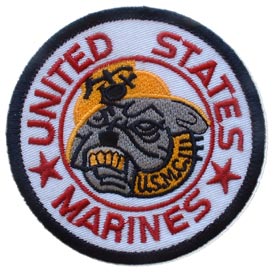 USMC BULL DOG PATCH  