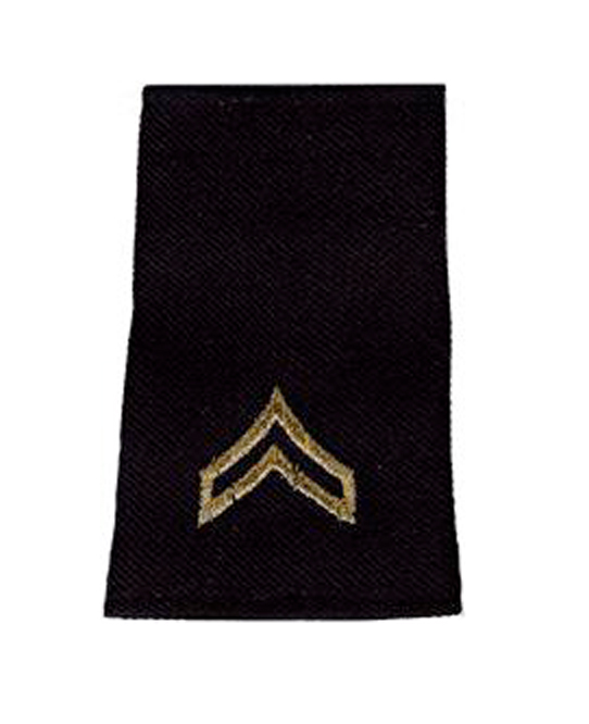 Military Branches » Army » Rank » Enlisted / Officer Shoulder Marks ...