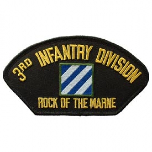 3RD INFANTRY DIVISION HAT PATCH  