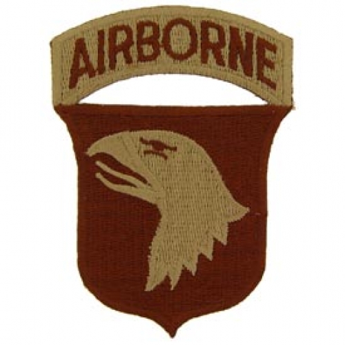 101ST AIRBORNE DESERT PATCH  