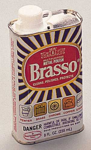 Vintage Brasso Metal Polish Can