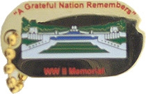 WW II MEMORIAL PIN  
