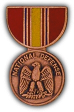 NATIONAL DEFENSE PIN  