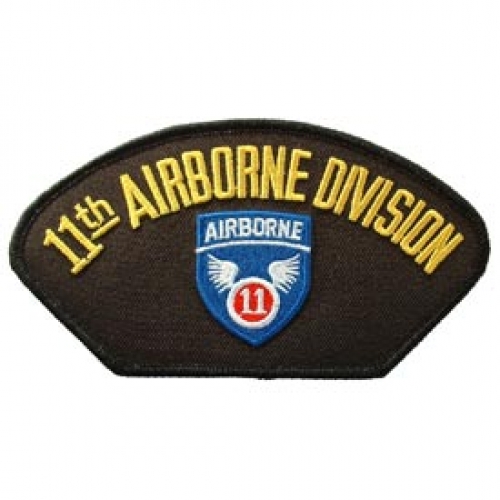11TH AIRBORNE HAT PATCH  