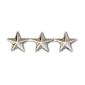 3 STAR GENERAL PIN  