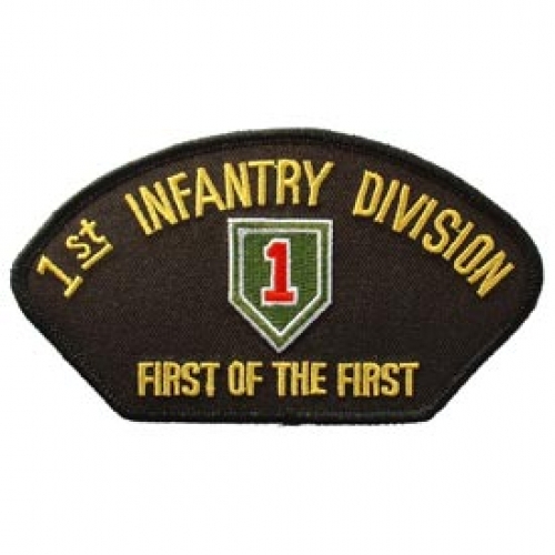 1ST INFANTRY DIVISION HAT PATCH  