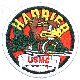 USMC HARRIER PATCH  