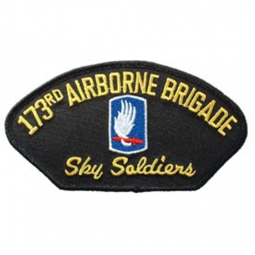 173RD AIRBORNE HAT PATCH  