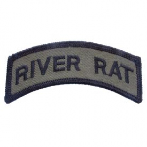 VIETNAM RIVER RAT TAB SUBDUED PATCH  