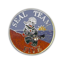 SEAL TEAM 5 PIN  